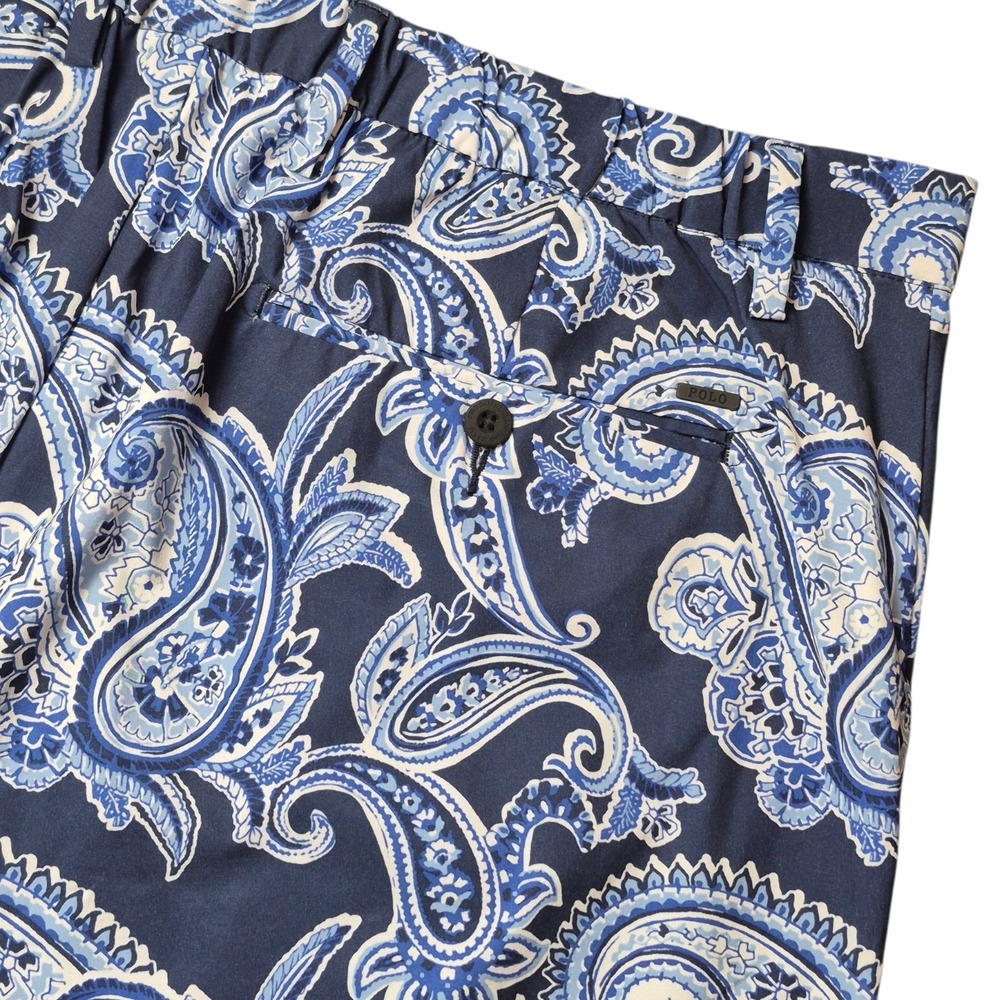 Polo Ralph Lauren Men's 36 Paisley Performance Straight Stretch Fit Shorts